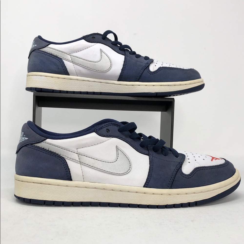 Eric Koston x Air Jordan 1 Low SB Midnight Navy CJ7891-400 Mens Sneakers- Size 8